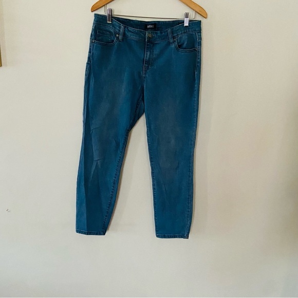 Buffalo David Britton blue size 12 / 32 jeans mid rise stretch - Picture 4 of 7
